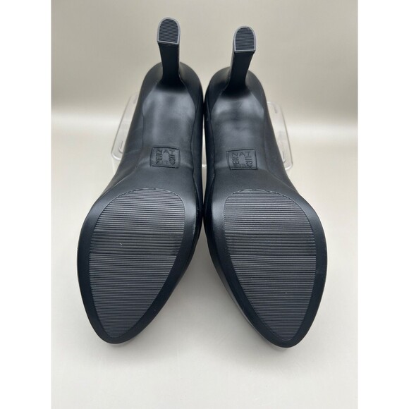 Naturalizer Womens Camilla Black Leather Platform Pumps Heels Size 8M - Picture 6 of 7